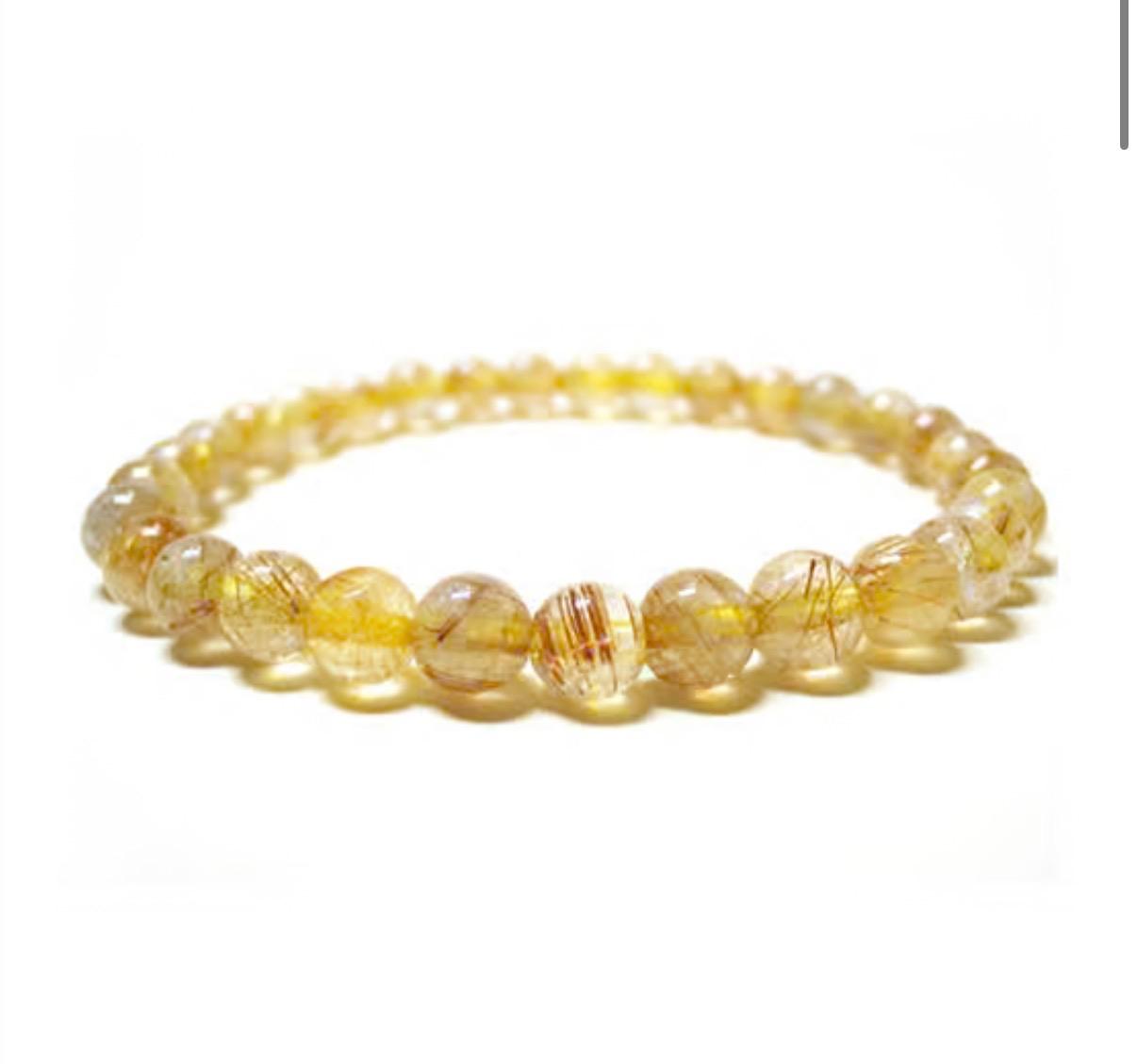 Golden Rutile Bracelet