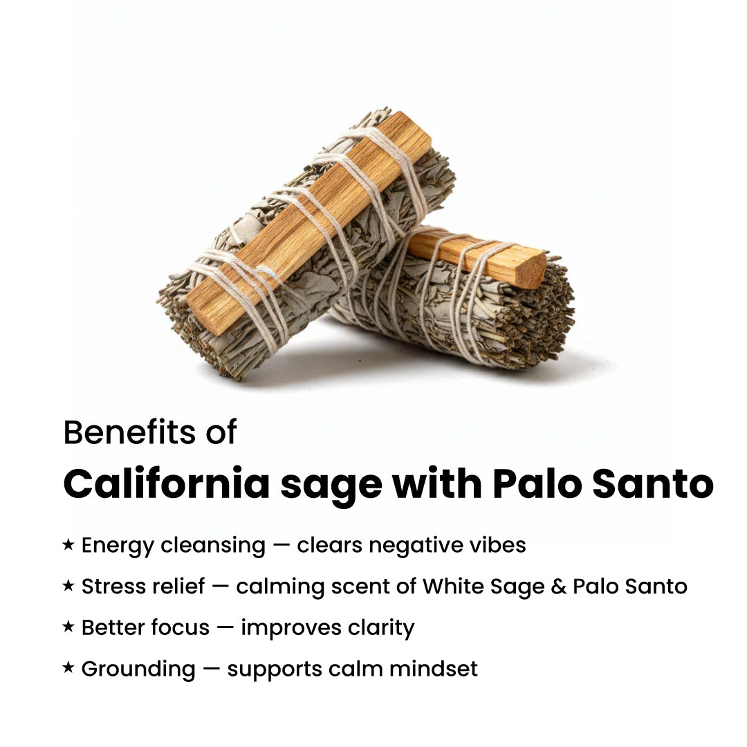 California sage with Palo Santo