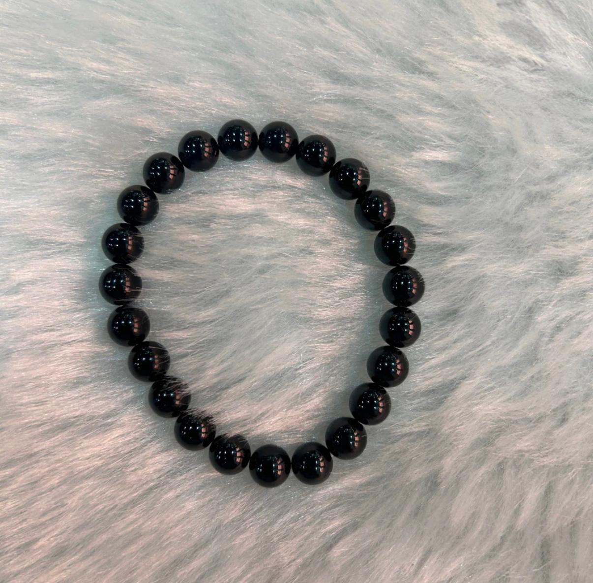Natural black Tourmaline bracelet