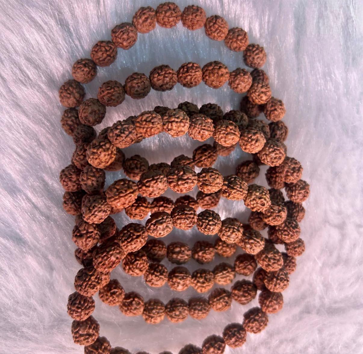 Natural Five Mukhi Rudraksh Bracelet