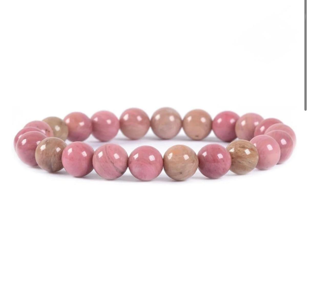 Pink Rhodonite Bracelet