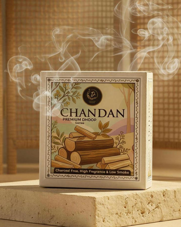 Sandalwood Dhoop Cones & Sandalwood Essential Oil — Ritual Duo