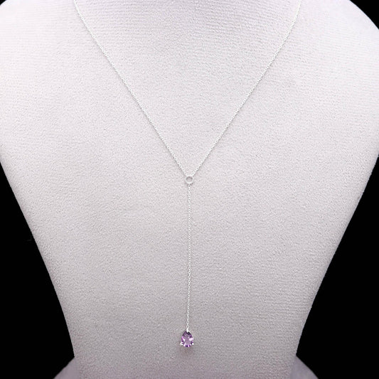 Pear Shaped Amethyst Pendant