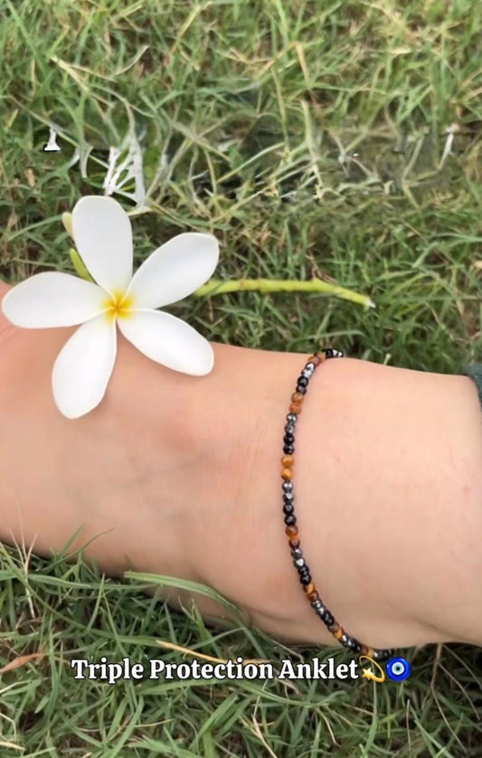 Triple Protection Anklet