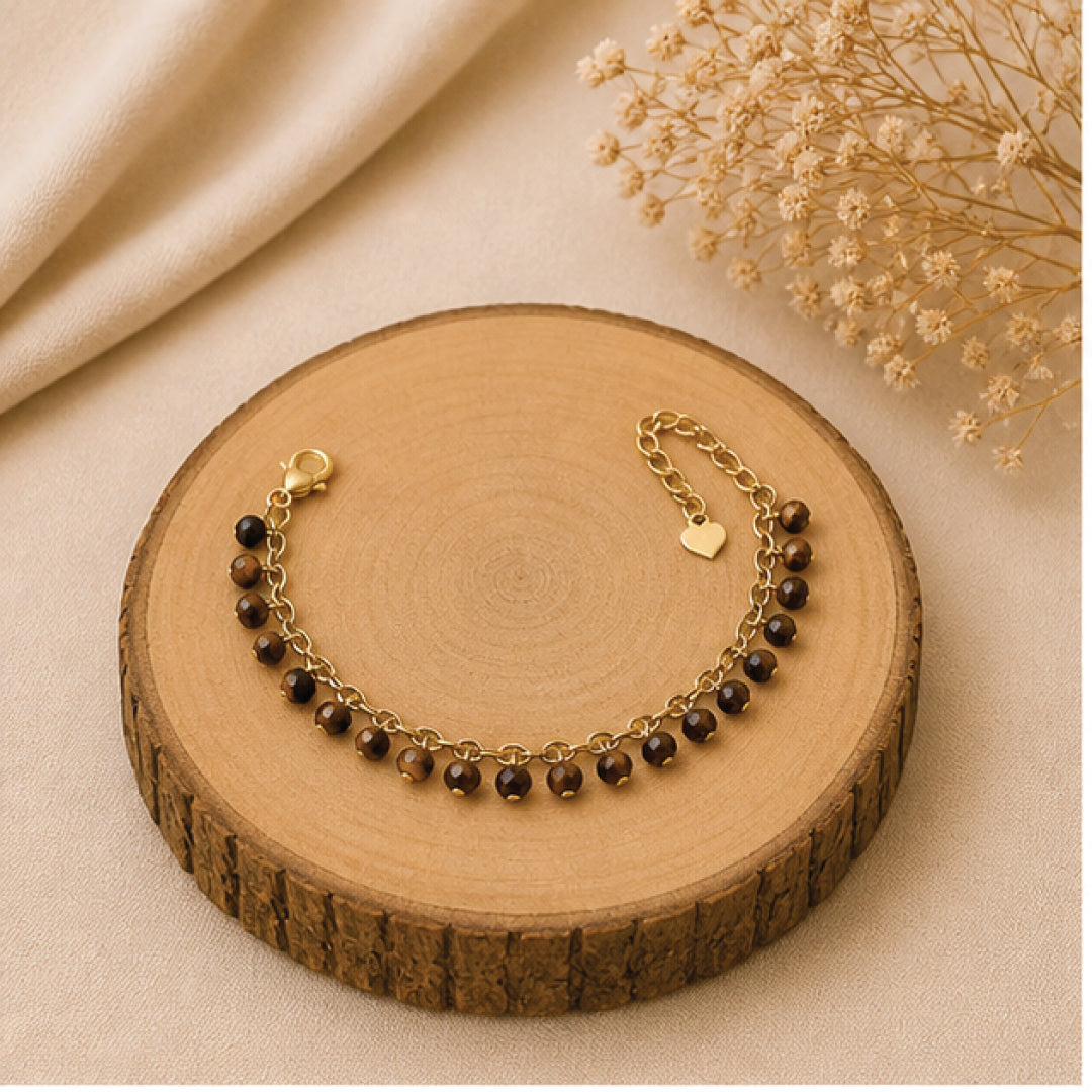 Tiger eye Woven bracelet
