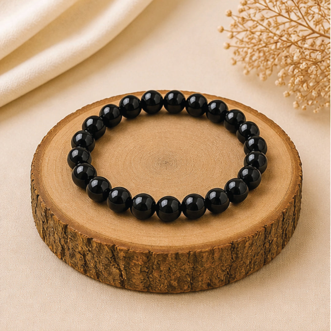 Natural black Tourmaline bracelet