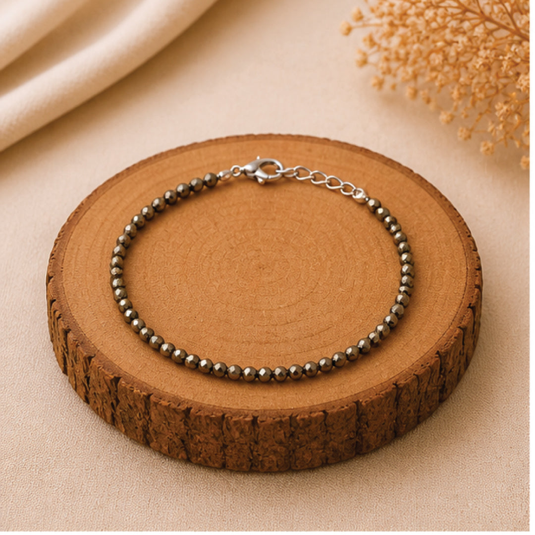 Pyrite Anklet