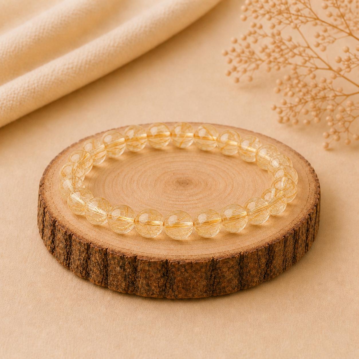 Golden Rutile Bracelet