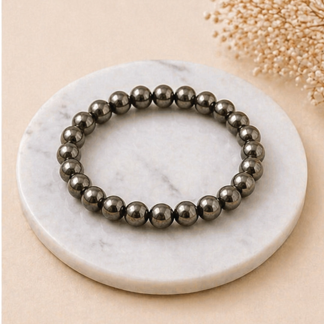 Raw Pyrite Bracelet