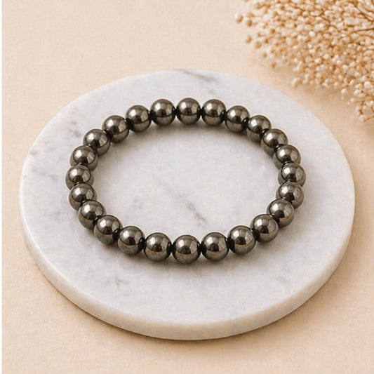 Raw Pyrite Bracelet