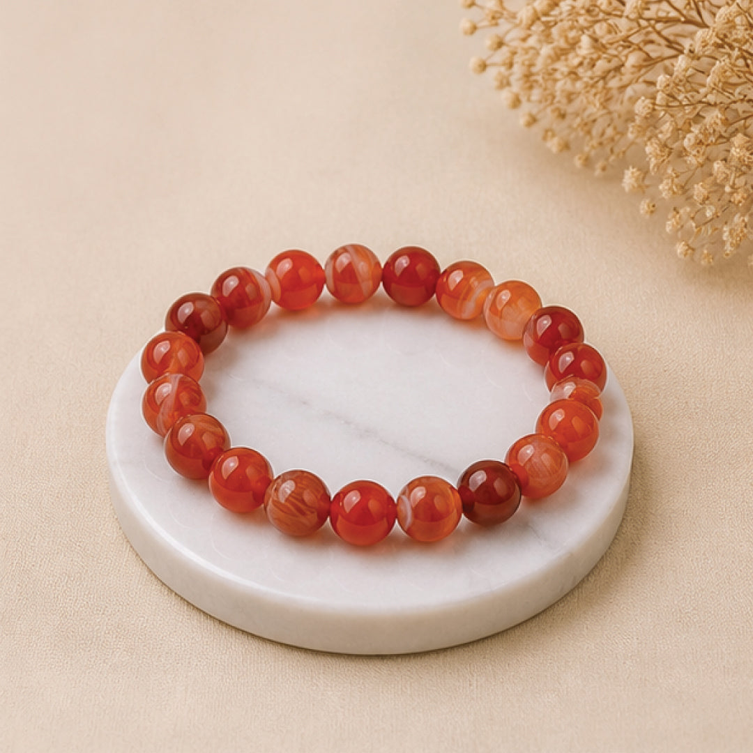 Carnelian bracelet