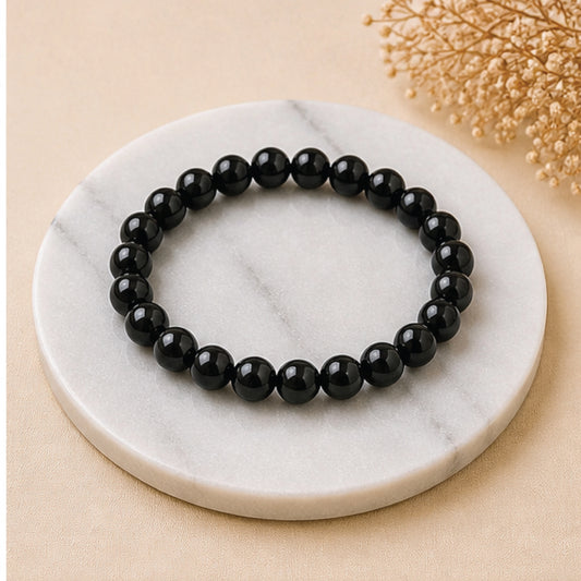 Natural black Tourmaline bracelet