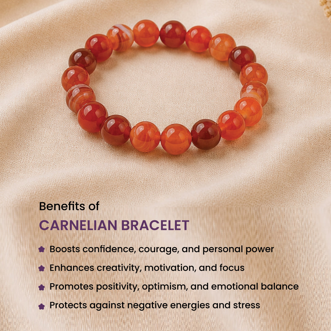 Carnelian bracelet