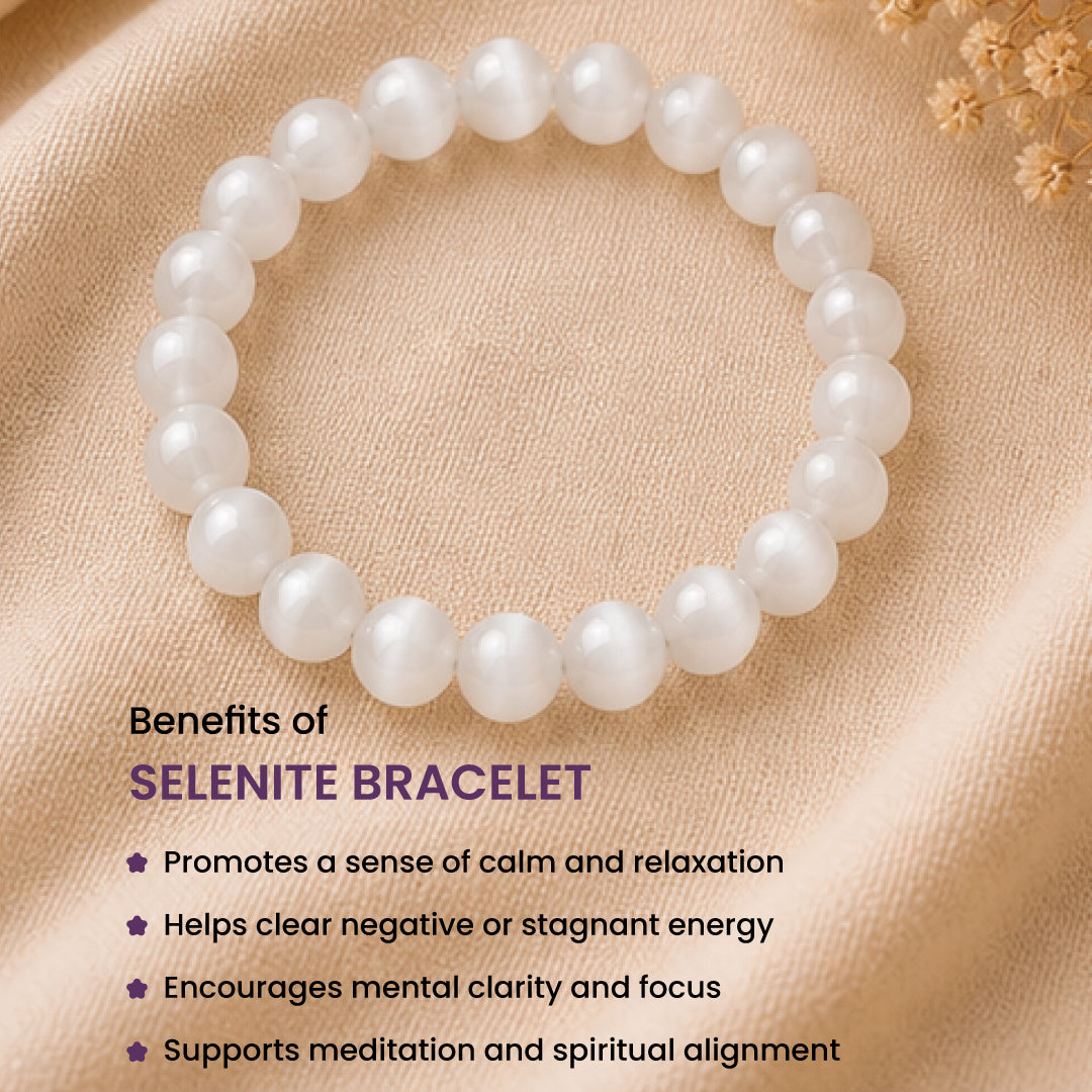 Selenite Bracelet