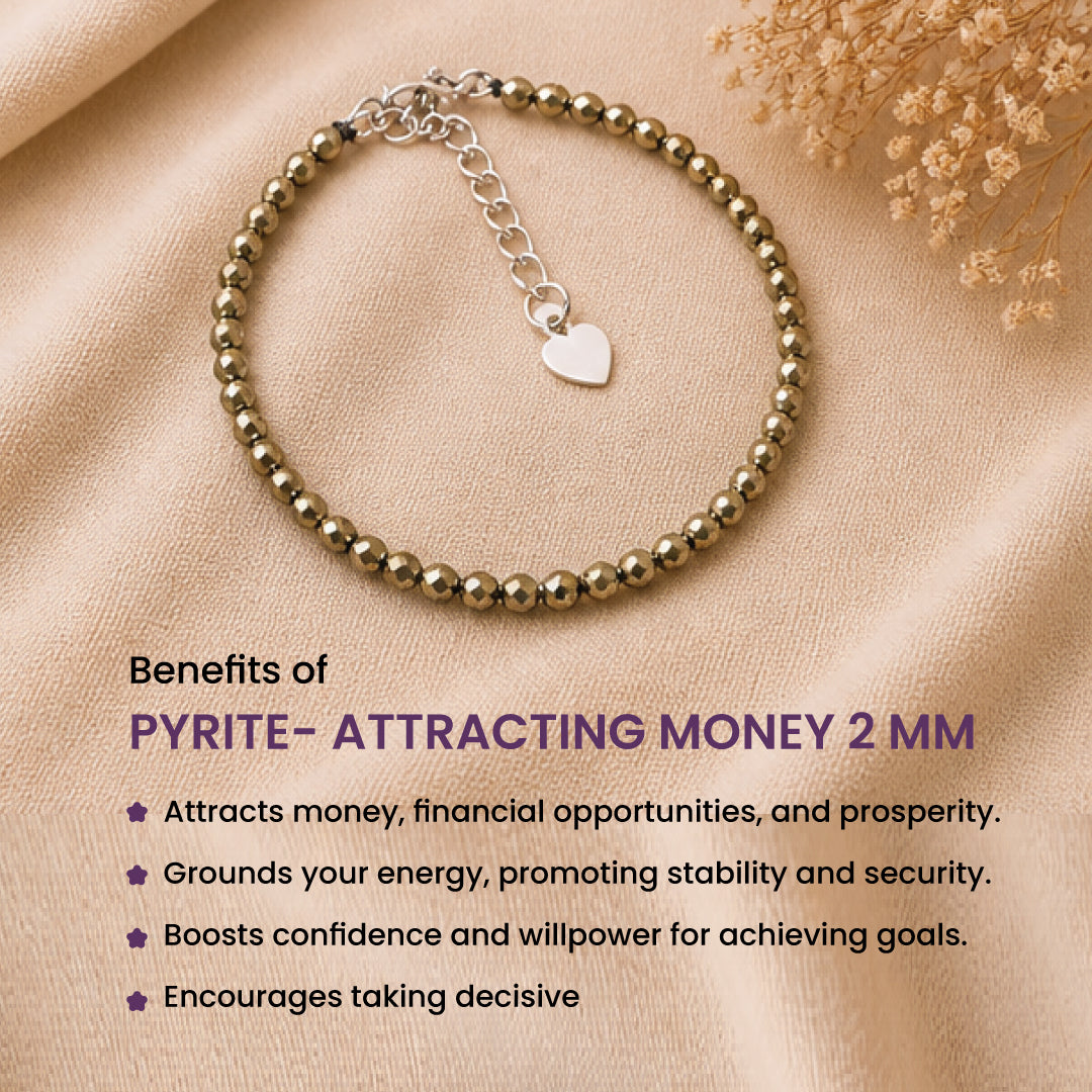Pyrite- Attracting money 2 mm