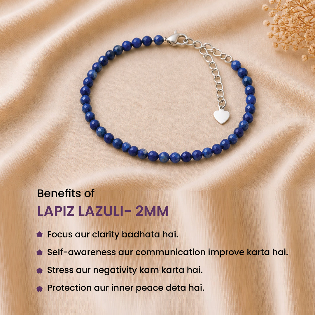 Lapiz Lazuli- 2mm