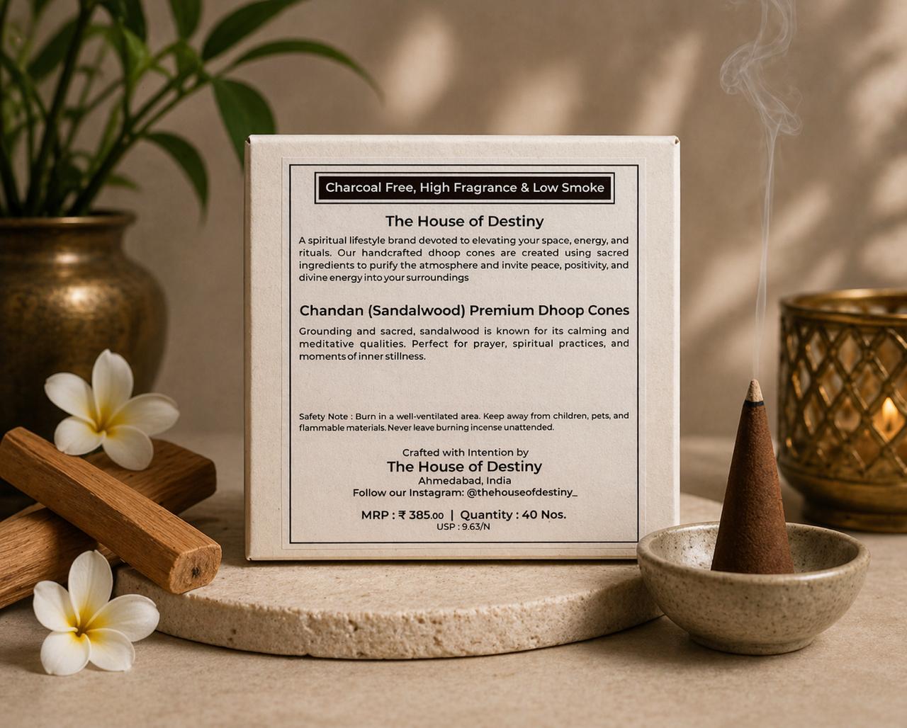 Sandalwood Dhoop cones