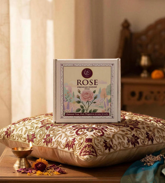 Rose Dhoop Cone