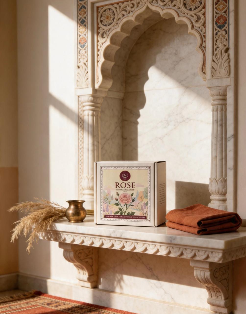 Rose Dhoop Cone