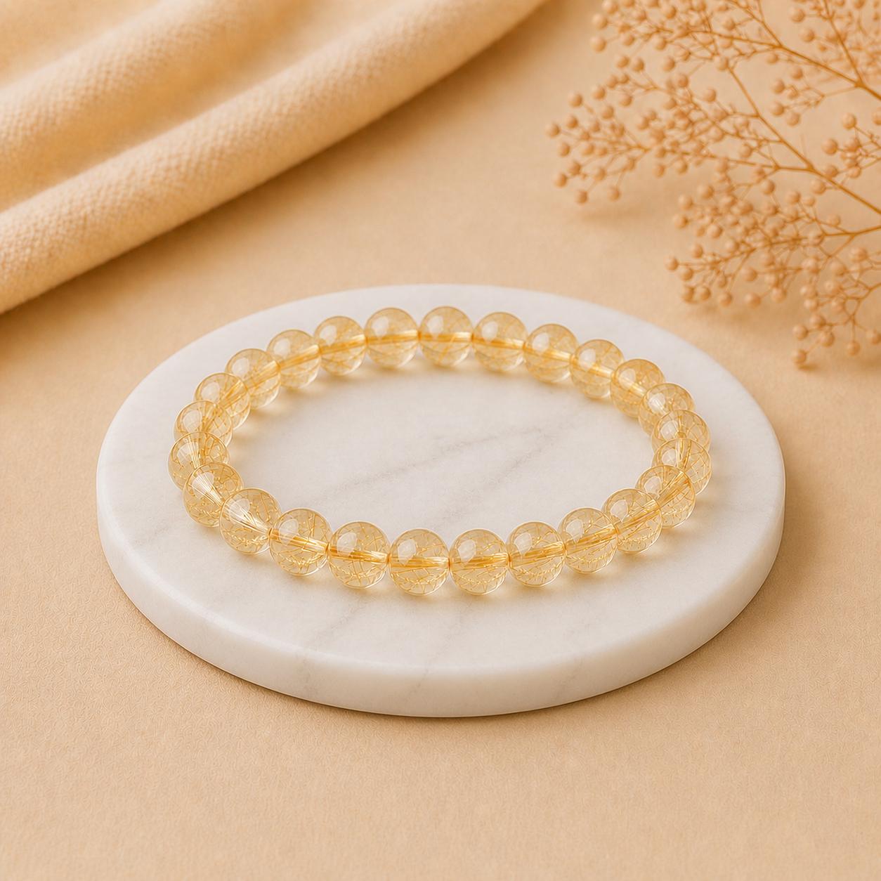 Golden Rutile Bracelet