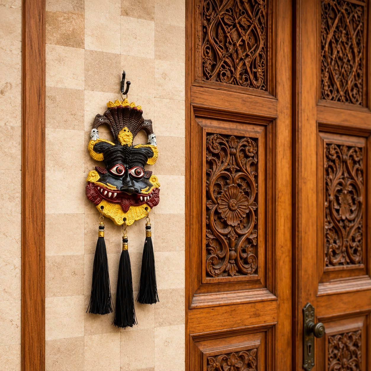 Kirti Mukha-Nazar Battu for Home Entrance