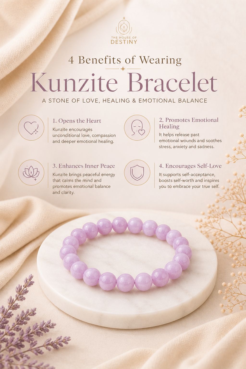 Kunzite Bracelet
