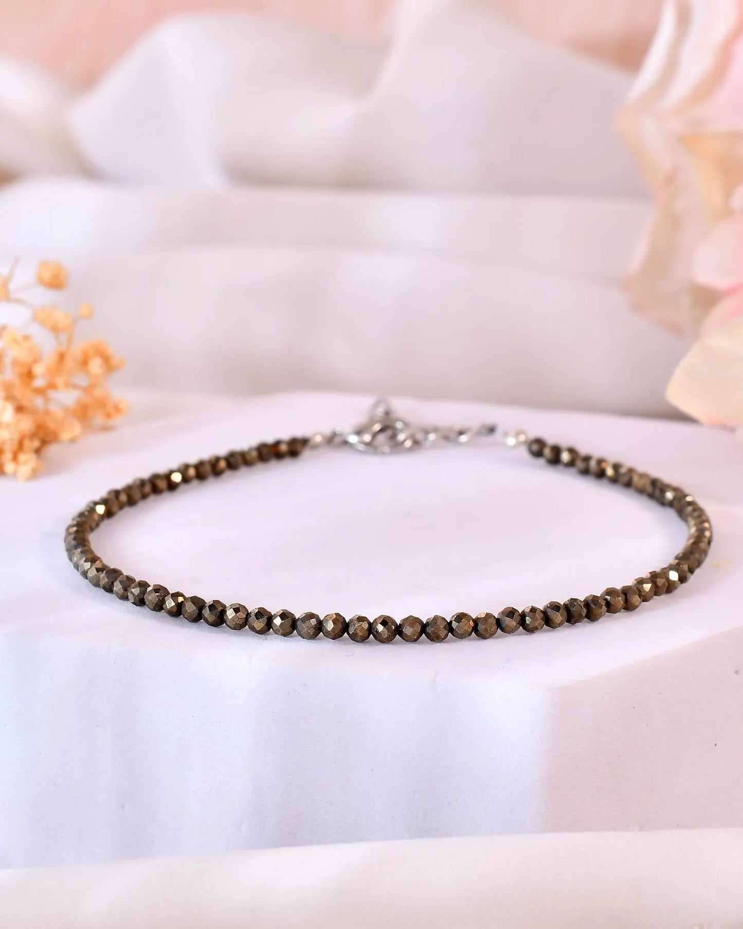 Pyrite Anklet
